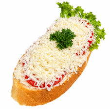 Chlebíček rajčatový s balkánským sýrem