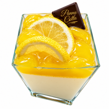 Panna cotta citrónová