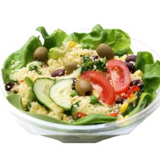 Salátová miska - kuskus s fazolemi, olivami a zeleninou 250 g