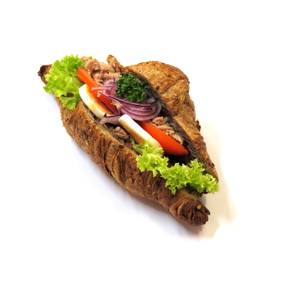 Croissant s tuňákem