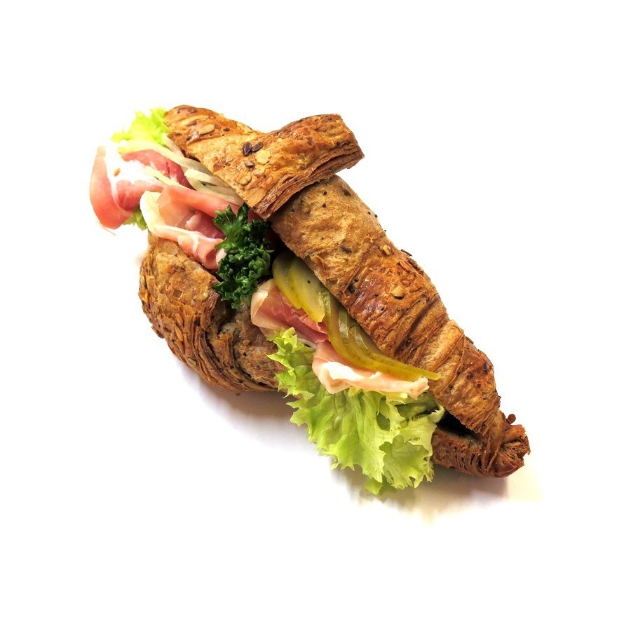 Croissant s pršutem